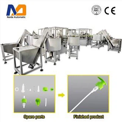 Airless Bottle Automatic Assembly Machine