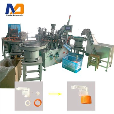 All Plastic Trigger Sprayer Pump Assembly Machine